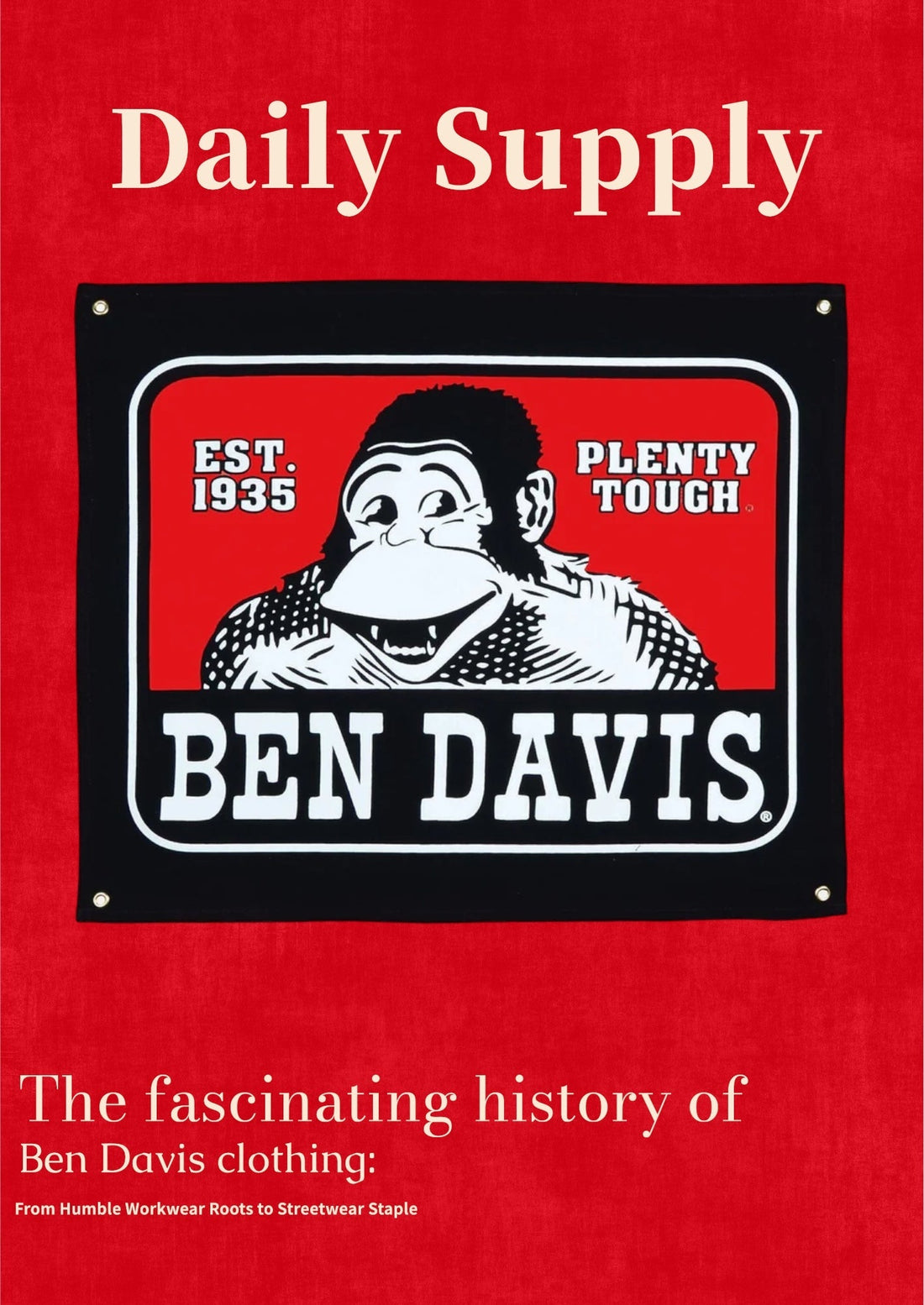 The Fascinating History of Ben Davis Clothing: From Humble Workwear Roots to Streetwear Staple