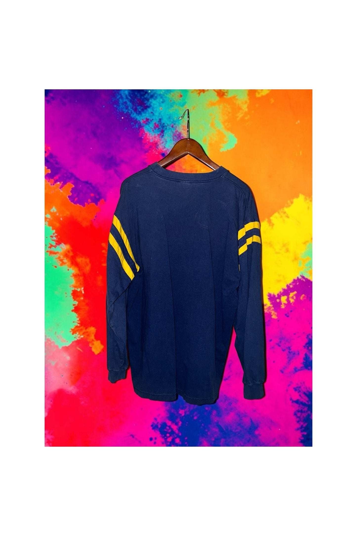 San Diego Chargers Navy Long Sleeve Stripe