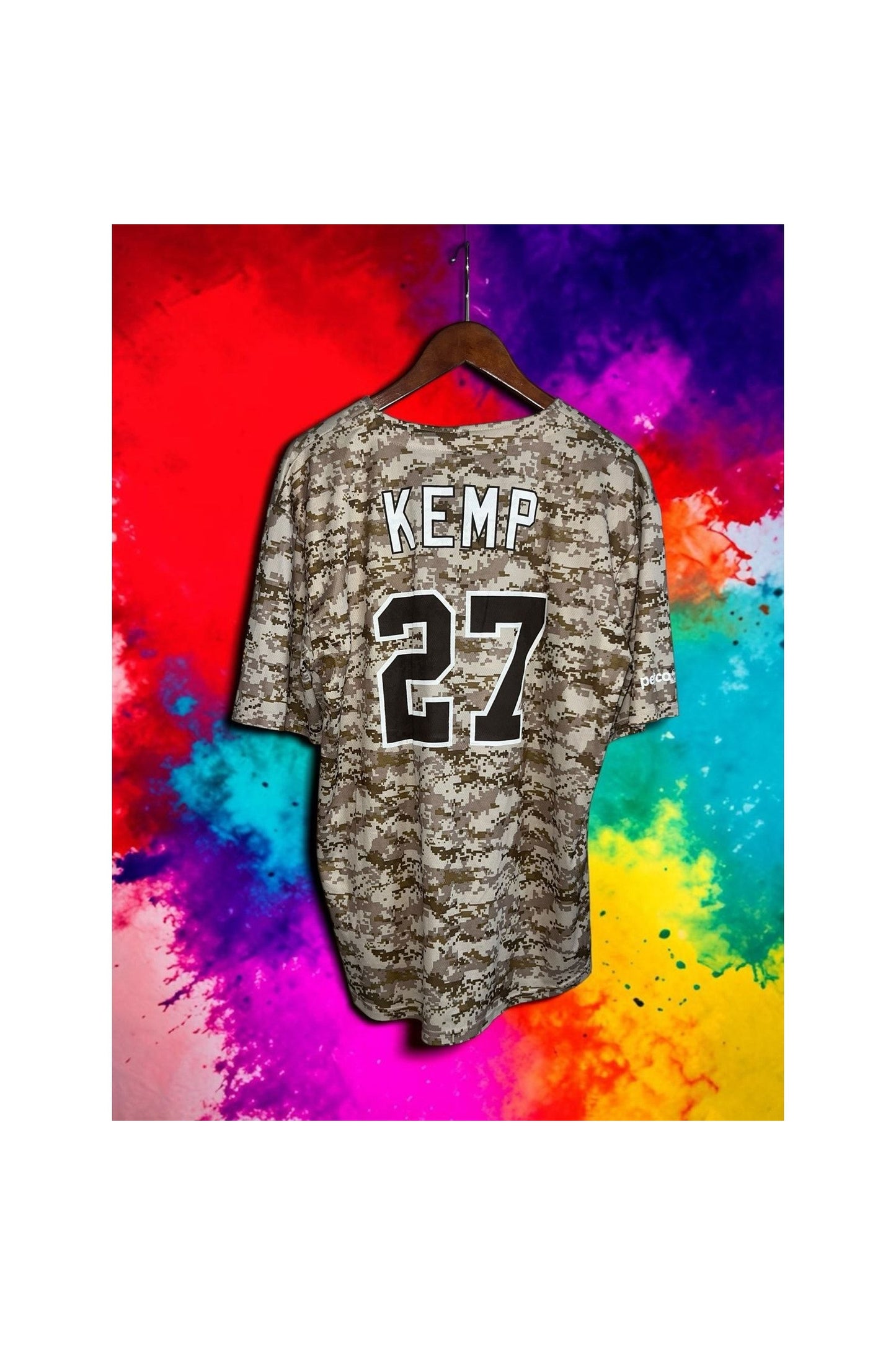 Padres Matt Kemp #27 Camo Jersey