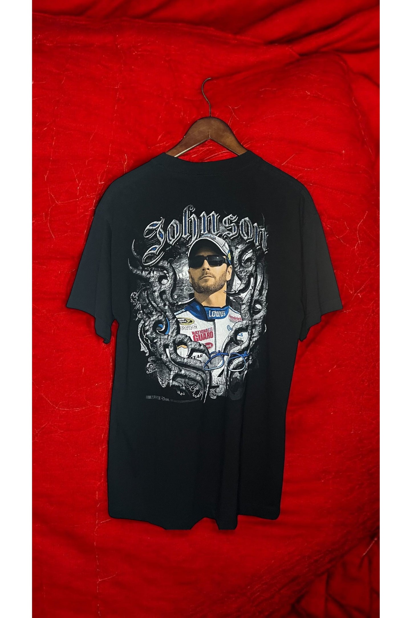 Jimmie Johnson #48 Lowe’s NASCAR T-Shirt – Retro Racing Graphic Tee - La Kultura