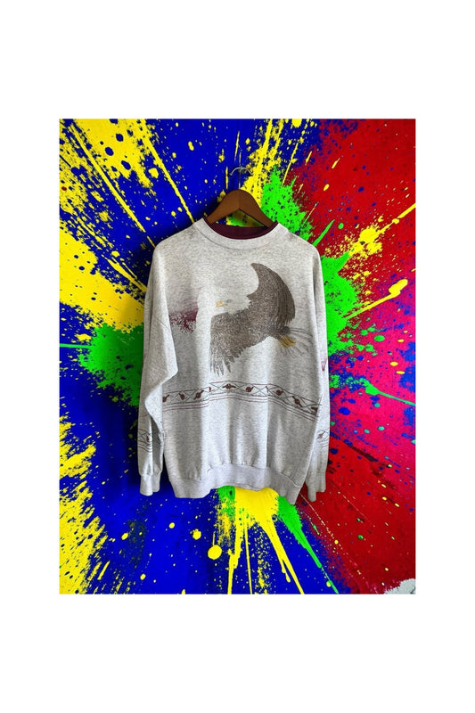 Bald Eagle Graphic Sweatshirt