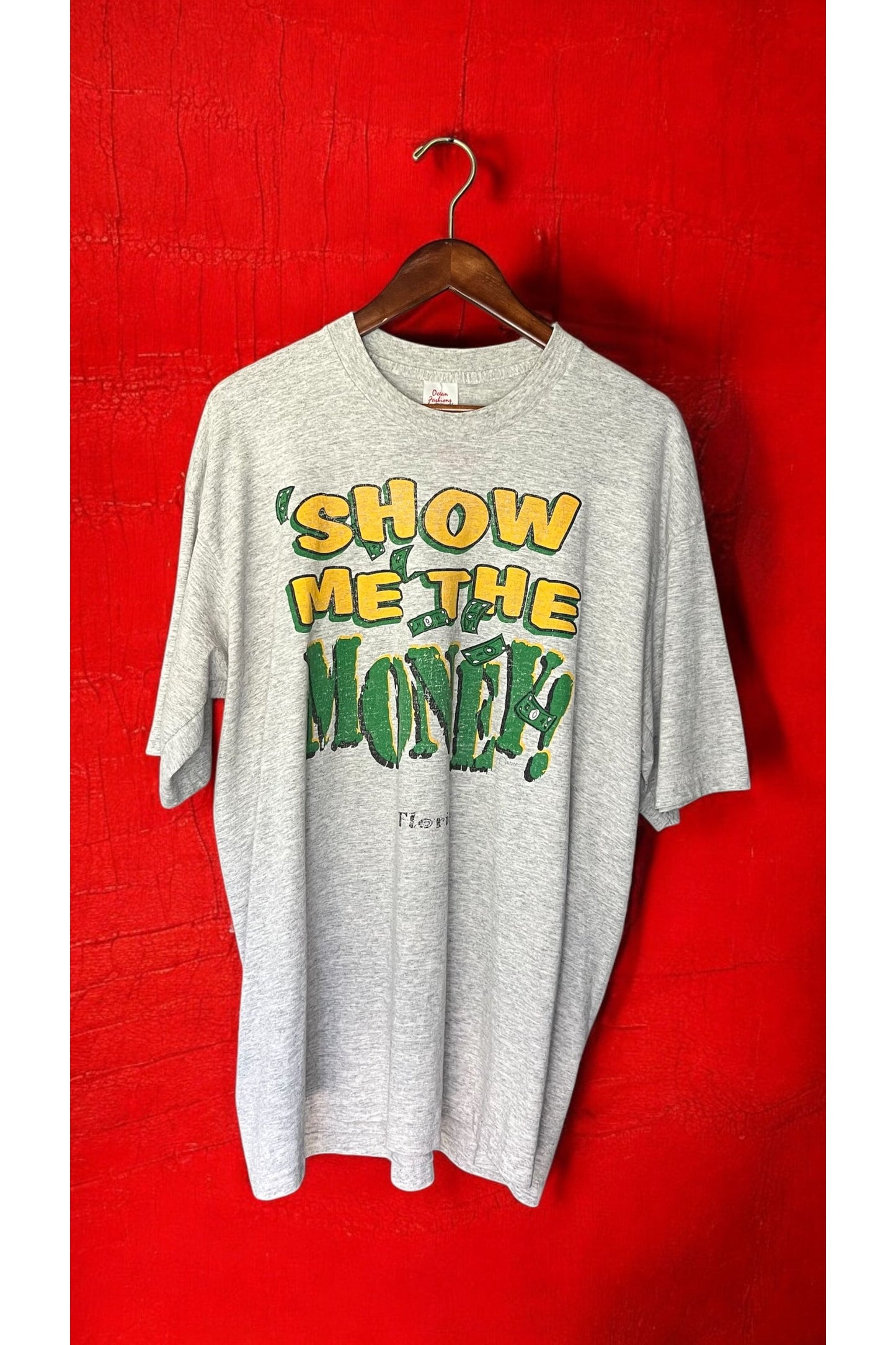 "Show Me The Money" T-Shirt – Retro 90s Graphic Tee from Havana, Florida - La Kultura