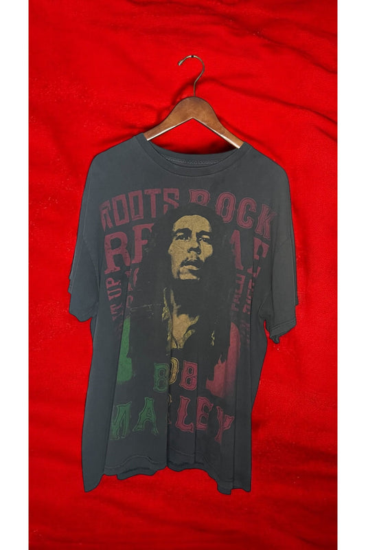 Bob Marley Roots Rock Reggae T-Shirt – Retro Rasta Graphic Tee