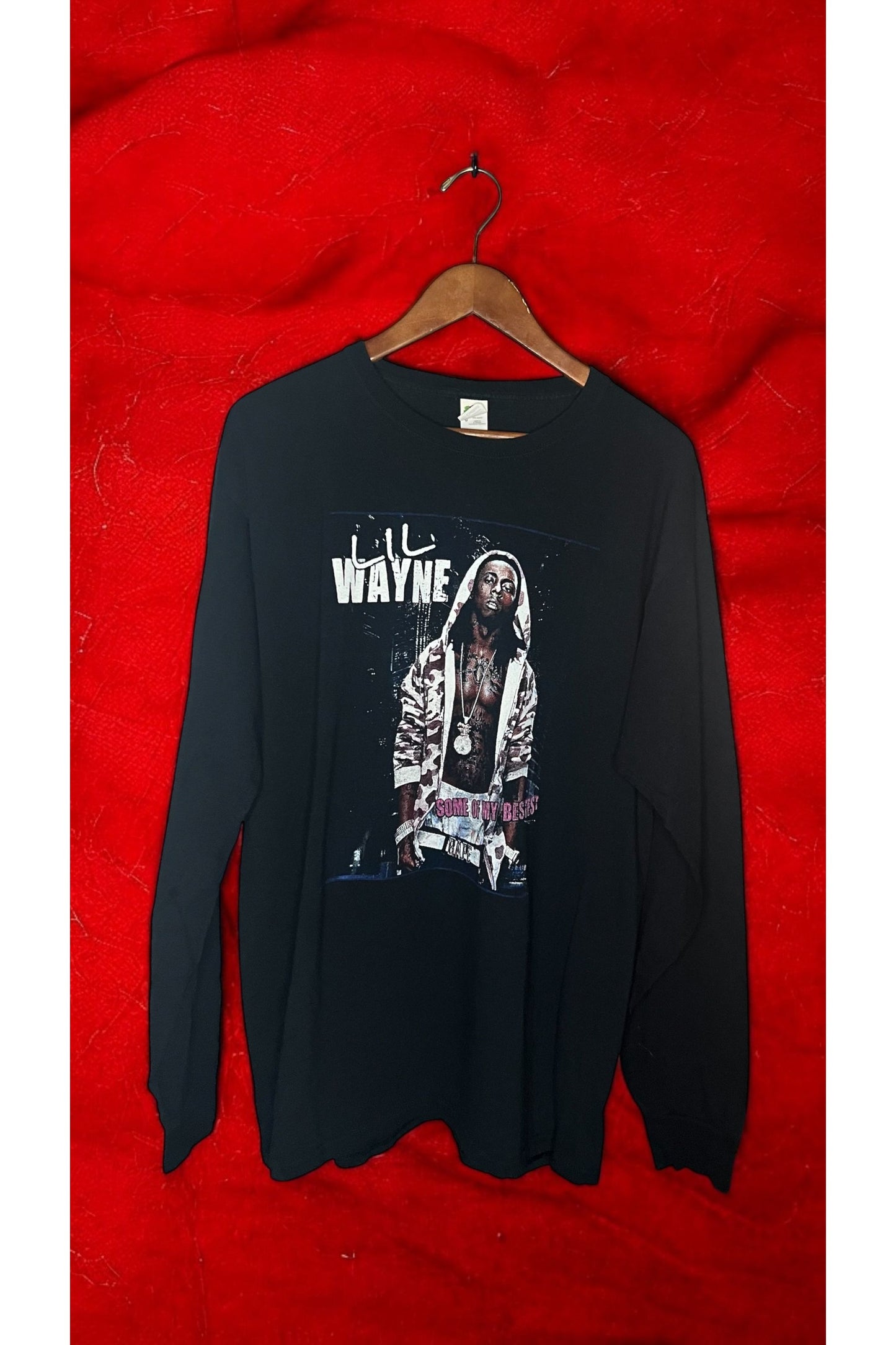 Lil Wayne "Some of My Best" Long-Sleeve T-Shirt – Retro Rap Graphic Tee - La Kultura