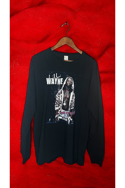 Lil Wayne "Some of My Best" Long-Sleeve T-Shirt – Retro Rap Graphic Tee