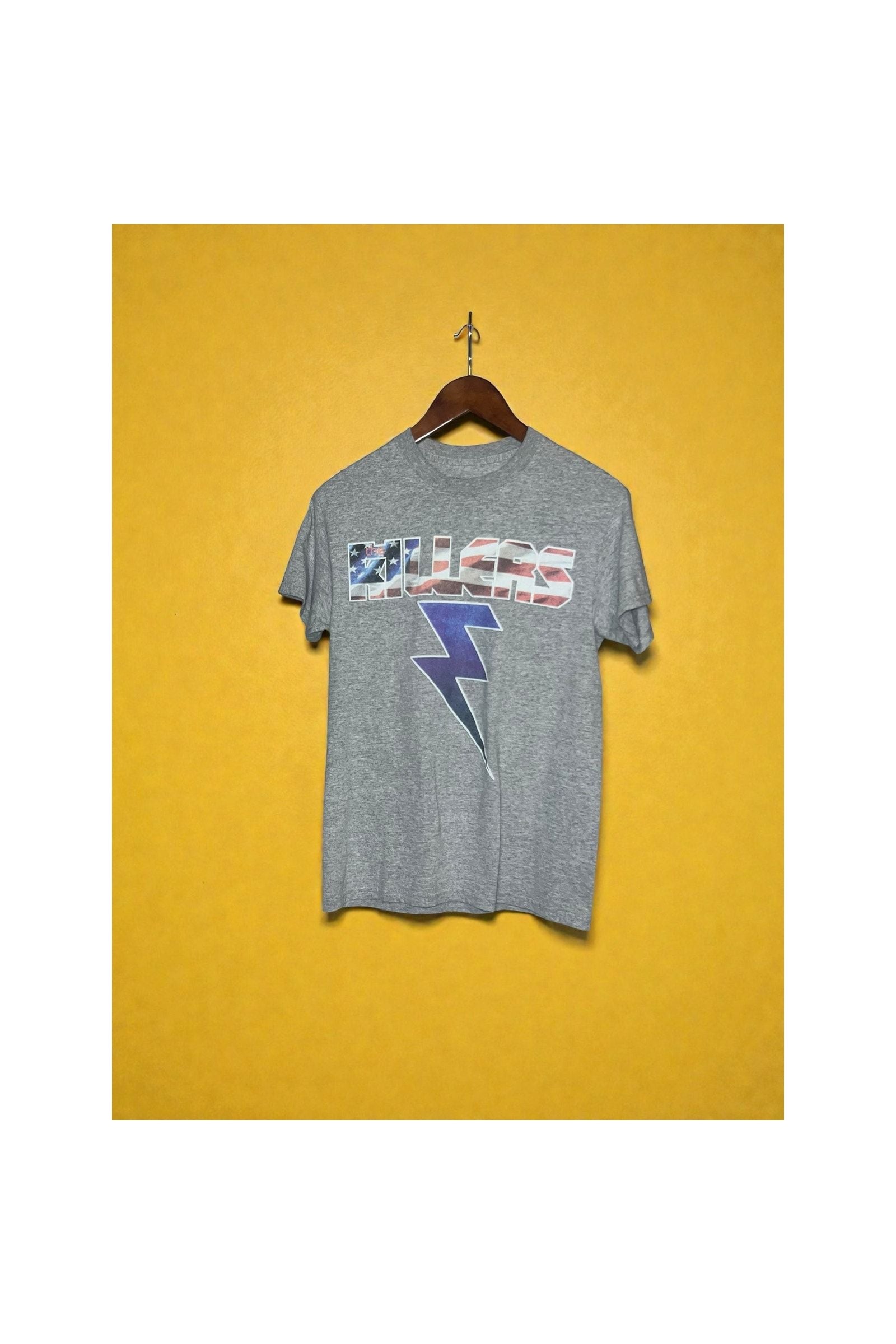 The Killers American Flag Lightning Bolt - La Kultura