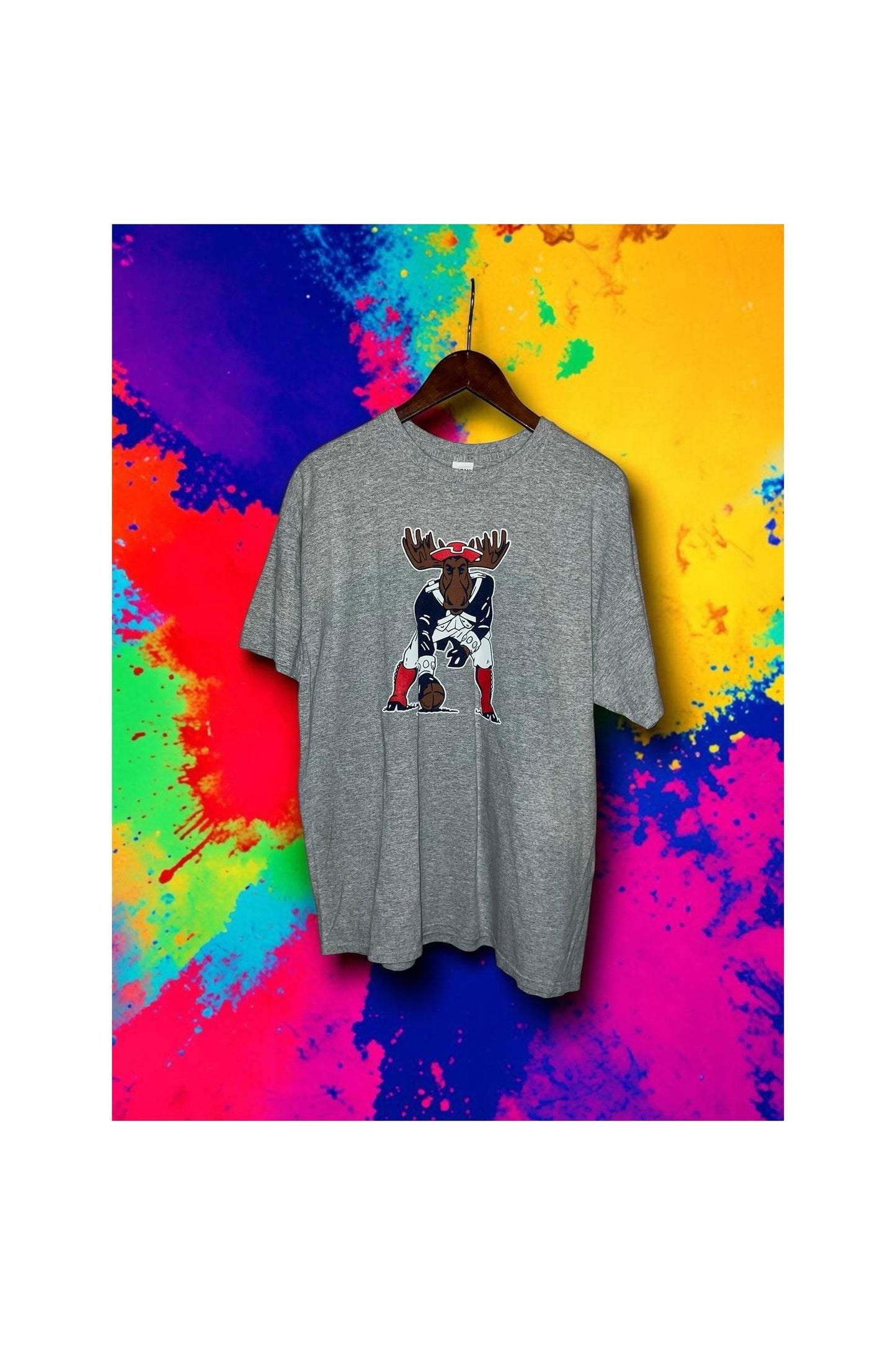 New England Patriots Moose Football