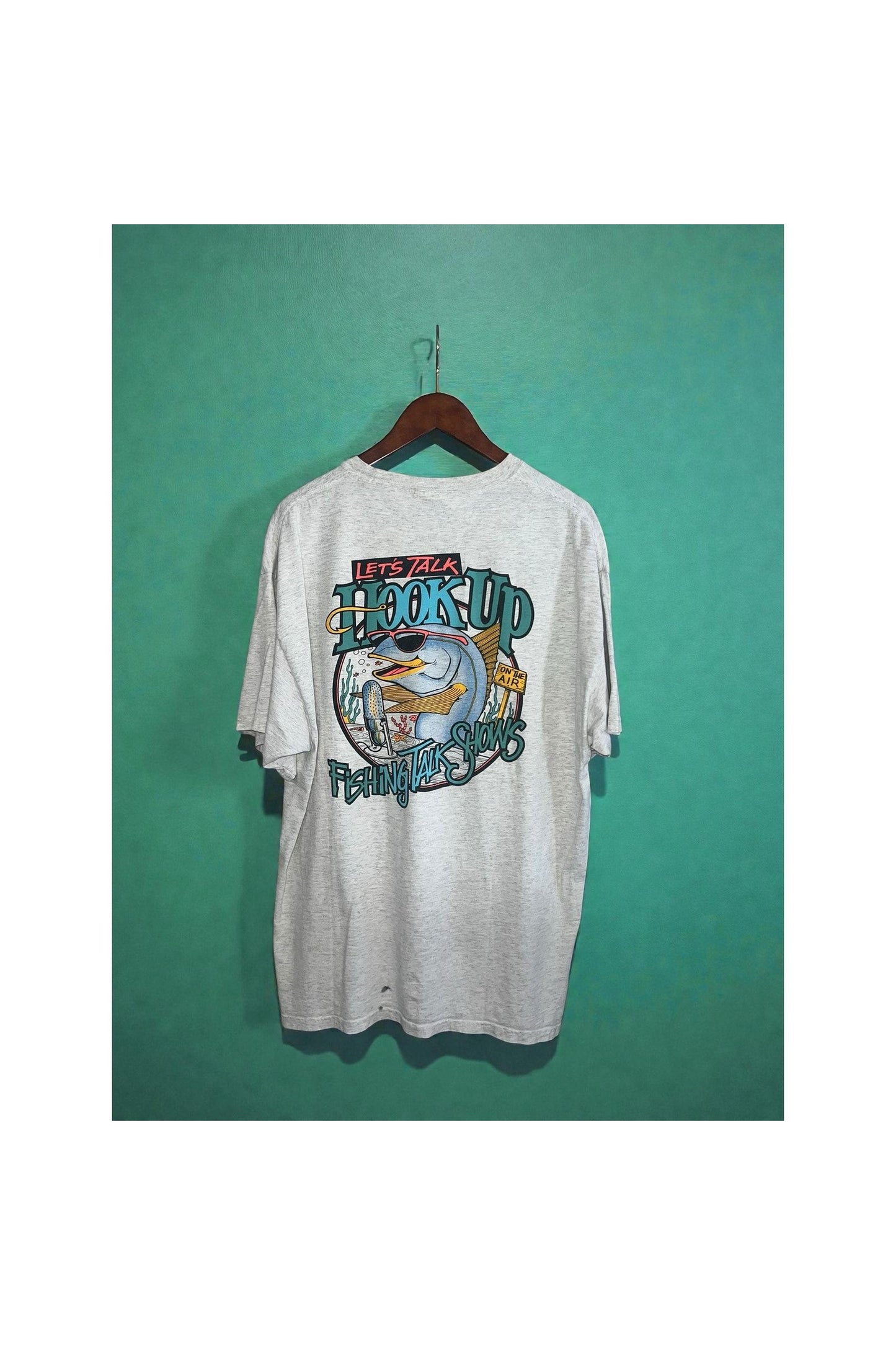 “Let’s Talk Hook Up” Fishing Talk Show Cartoon - La Kultura