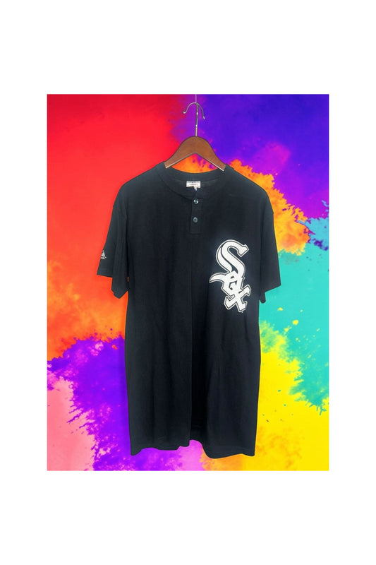 Chicago White Sox Black Henley